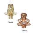 High Quality Champagne Colour Carbon Steel Pendant Lamp (966S2)